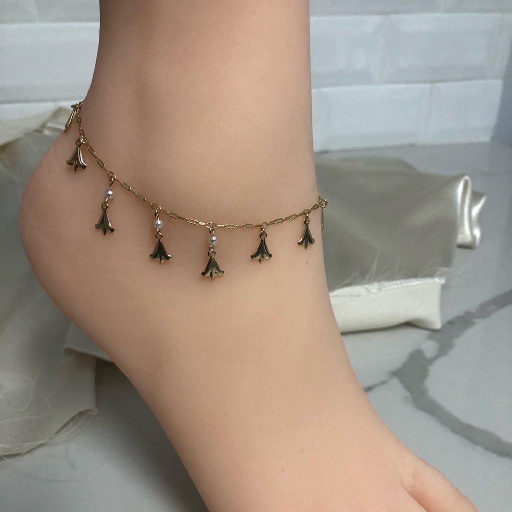 18k Gold Filled Anklet /bracelet